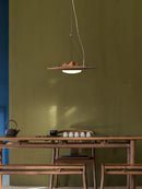 Axya Wood Pendant Lights - Retro LED Hanging Lamp for Indoor Lighting