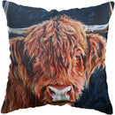 Axyaa Highland Cat Cow Yak Animal Pillowcase for Stylish Home Decor