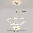 Axyaa Modern Pendant Chandeliers for Living Room Dining Room | Indoor LED Hanging Light