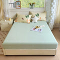 Axyaa 2024 Cotton 3-Piece Mattress Set with Pillowcases & Bedspread