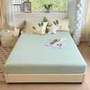 Axyaa 2024 Cotton 3-Piece Mattress Set with Pillowcases & Bedspread
