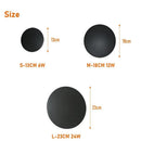 Axyaa Waterproof Round Outdoor Wall Lights for Garden and Porch