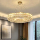 Axyaa Crystal Chandelier Pendant Light for Luxury Living Room and Bedroom