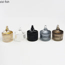 Axya Glass Jar Candy Jewelry Storage Aromatherapy Candle Kitchen Tools Home Decoration