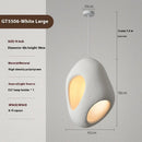 Axyaa Japanese Cement Pendant Light for Micro Studio, Living Room, Bedroom - Designer Fixture