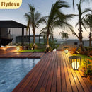 Axyaa High-end Solar Tea Table Lamp for Outdoor Courtyard Garden
