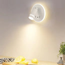 Axya Touch Spotlight: USB Rechargeable Wall Lamp for Bedside Reading