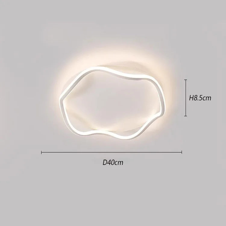 Axyaa Cloud LED Ceiling Light 2025 Home Master Bedroom Modern Eye Protection