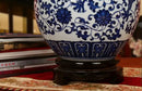 Axyaa Blue and White Porcelain Vases Home Decor Ornaments and Crafts