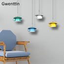 Axyaa Ceramic Cup Pendant Lights: LED Hanging Lamp for Home Decor