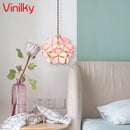 Axyaa Glass Ceiling Chandelier: Nordic Pendant Light for Home Decor & Elegant Lighting Fixtures