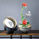 Axyaa Ceramic Flower Pot Vase Japanese Arrangement Tabletop Decoration Home Decor