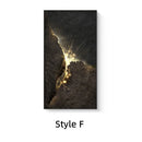 Axyaa Mountain Porcelain LED Wall Lamp for Home Decor