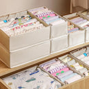 Axyaa Drawer Organizers: Oxford Underwear, Bra, Socks Storage Box for Closet, Jeans.