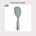 Axyaa Silicone Cooking Spoon Set
