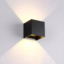 Axyaa 6W LED Wall Sconces: Modern Indoor/Outdoor Up Down Wall Mount Lights