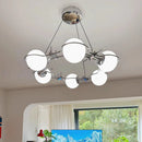 Axyaa Modern LED Pendant Chandeliers for Living Room and Dining Room Lighting