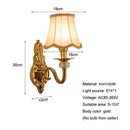 Axyaa Fabric Wall Lamp for Bedroom Living Room Study Reading