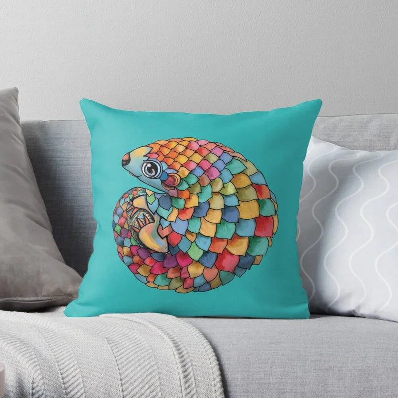 Cute Animal Print Pillowcase by Axyaa for Bedroom & Living Room