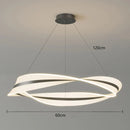 Axyaa LED Pendant Chandeliers: Modern Indoor Lighting for Living and Dining Room