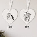 Axyaa Personalized Ceramic Photo Engraved Heartfelt Keepsake Gift
