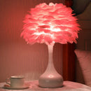 Axyaa LED Feather Lamp USB Night Light Ambient Lighting
