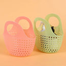 Axyaa Mesh Handheld Bath Storage Basket for Laundry and Bathroom