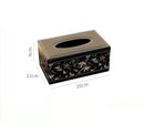 Axyaa Coffee Table Remote Control Storage Box Bedside Drawer Napkin Holder