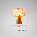 Axyaa Flower Nordic LED Desk Lamp for Home Decor