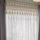 Axyaa Macrame Cotton Door Curtain Wall Hanging for Boho Home Decor