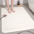Axyaa Large Non-slip Safety Bath Mat with Suction Cups and Foot Massage