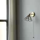 Axyaa Wabi Sabi LED Wall Lamp Clear Glass Modern Nordic Bathroom Light