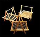 Axya Bamboo Meat Rack Folding Basket Tray by Axya