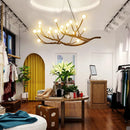 Axyaa Vintage Tree Branches LED Chandelier for Dining Room