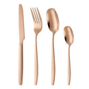 Axyaa Stainless Steel Tableware Set - Knife, Fork, Spoon, 4-Piece Steak Cutlery