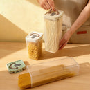 Axyaa Pasta Storage Box Sealed Plastic Container Kitchen Organizer