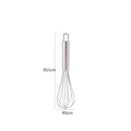 Axyaa Stainless Steel Egg Beater Mixer, Multifunctional Manual Whisk Kitchen Tool