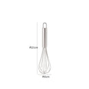 Axyaa Stainless Steel Egg Beater Mixer, Multifunctional Manual Whisk Kitchen Tool