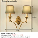 Axyaa Double Headed Wall Lamp for Study Bedroom - European Living Room Decor