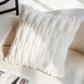 Axyaa Lily Jacquard Embroidery Pillow Cover for Sofa Living Room 45x45