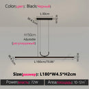 Axyaa Modern LED Dining Room Pendant Lights