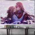 Heaven Officials Blessing Anime Tapestry Wall Hanging Aesthetic Room Decor - Axyaa