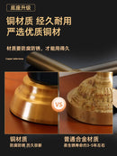 Axyaa Ceramic Enamel Copper Bedside Lamp - Luxurious New Chinese European Design