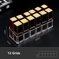 Axyaa Lipstick & Makeup Organizer: Cosmetic & Nail Polish Display Holder Box