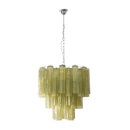 Axyaa Glass Chandelier Ceiling Pendant: Classic Luxury Kitchen Living Room Lighting