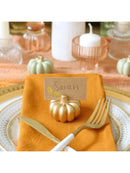Axyaa Pumpkin Place Card Holders Fall Harvest Party Supplies