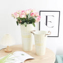 Axyaa Nordic Style Home Flower Shop Flower Bucket Decoration Iron Bucket Flower Arrangement
