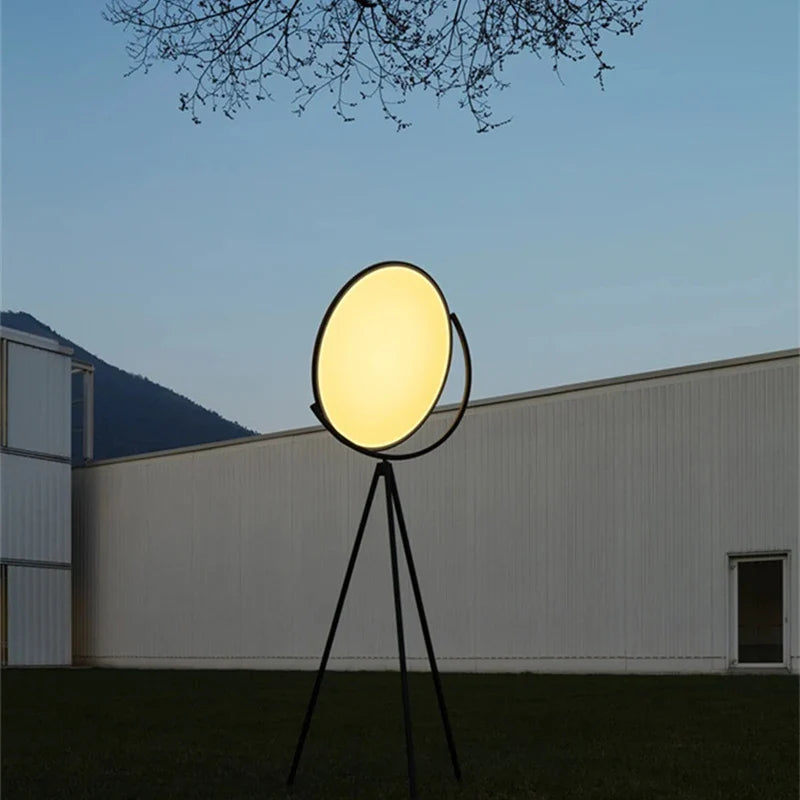 Axyaa Superloon LED Floor Lamp Tripod Art Decoration for Living Room