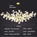 Axyaa Ginkgo Leaf Chandelier: Luxury Designer Art Nordic Branch Lamp