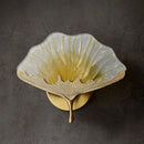 Axyaa Ginkgo Copper Wall Lamp Modern Living Room LED Lighting